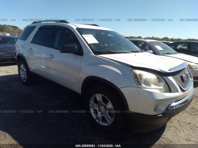 gmc acadia sle 2011 1gkkrped4bj100834