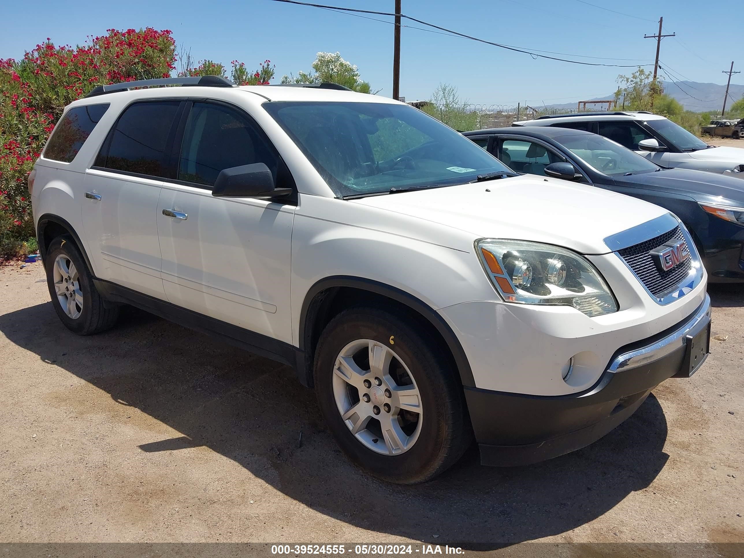 gmc acadia 2011 1gkkrped4bj309801