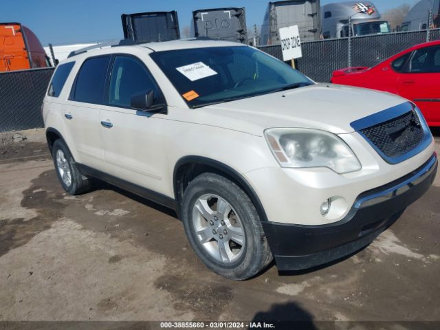 gmc acadia 2012 1gkkrpedxcj136125