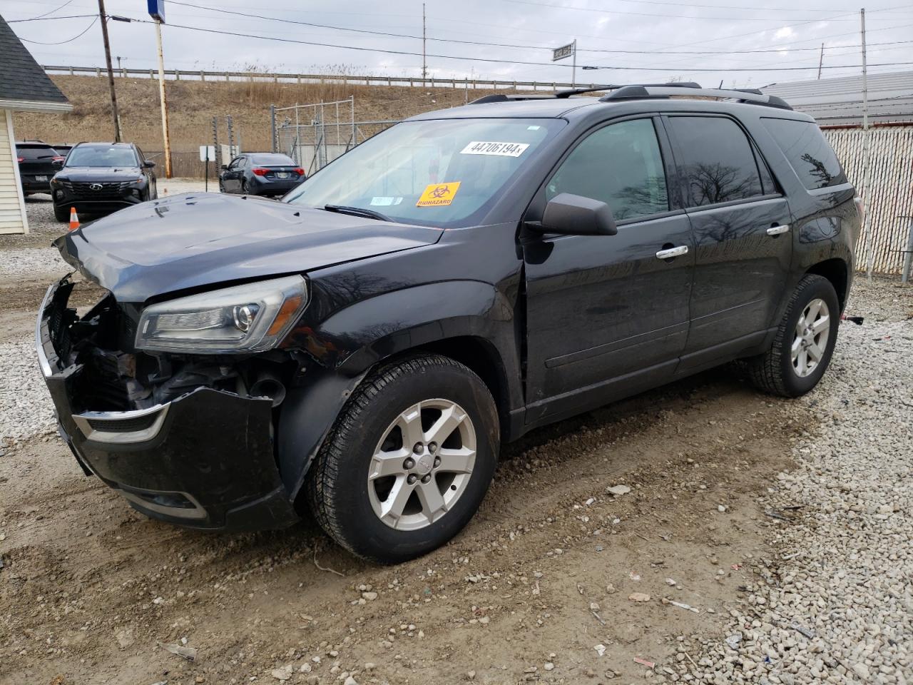 gmc acadia 2014 1gkkrpkd7ej153214