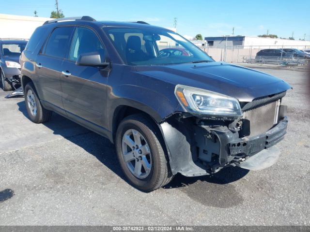 gmc acadia 2016 1gkkrpkd7gj279608