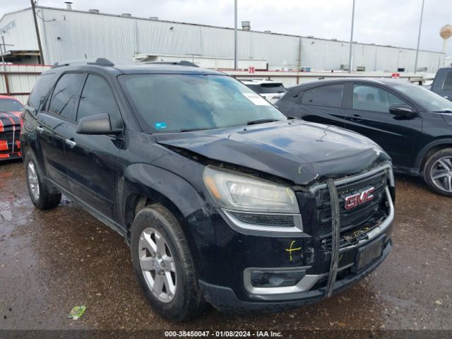 gmc acadia 2016 1gkkrpkd9gj189327