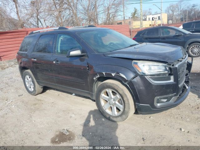 gmc acadia sle 2016 1gkkrpkdxgj290750