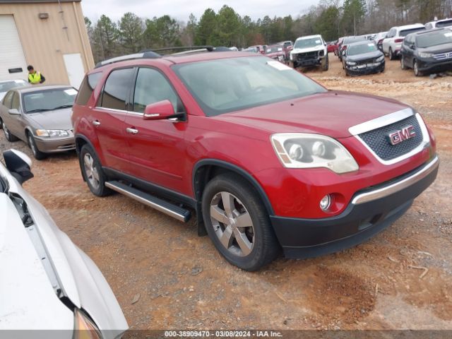 gmc acadia 2012 1gkkrred5cj206383