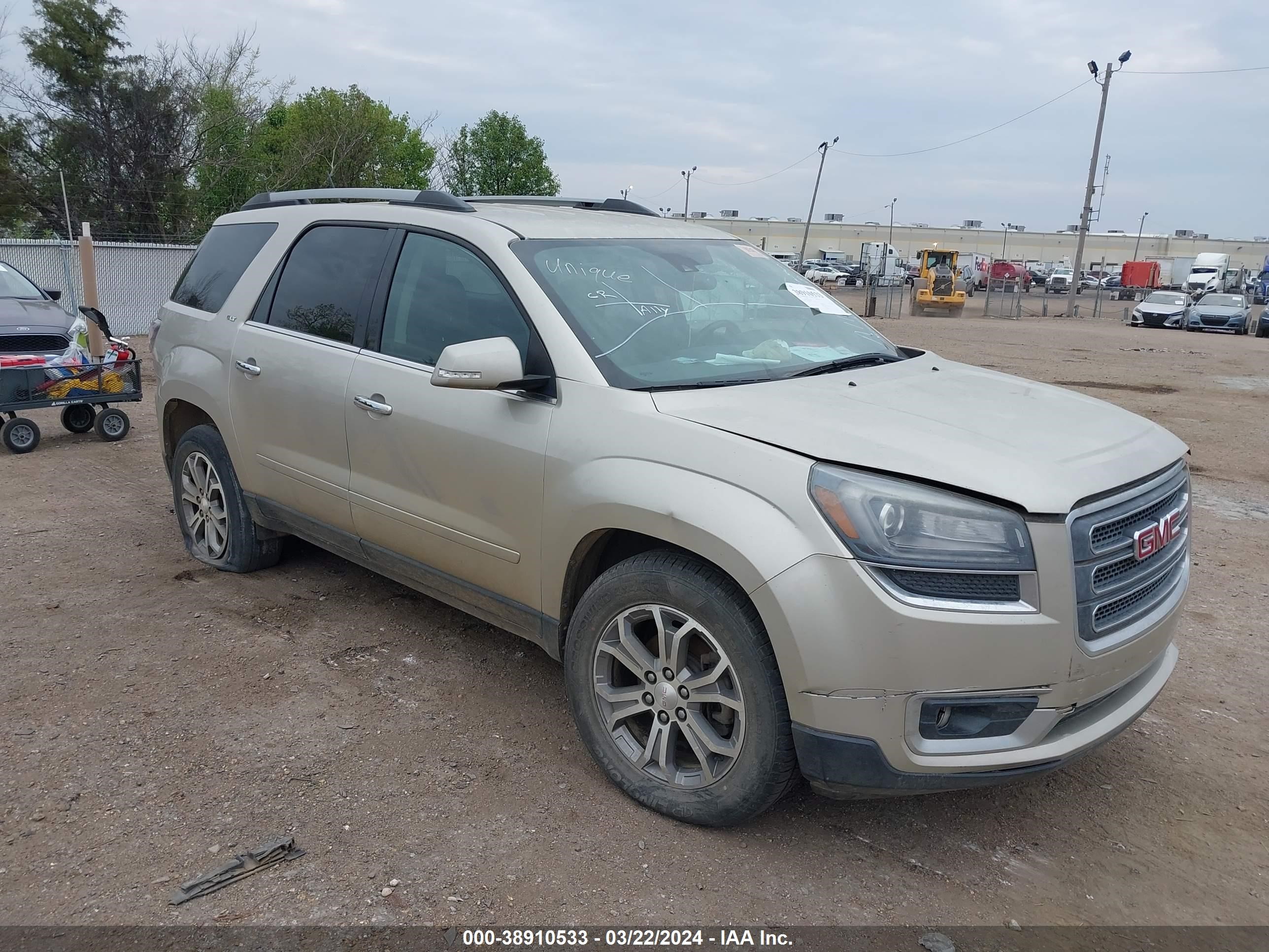 gmc acadia 2015 1gkkrrkd7fj212498