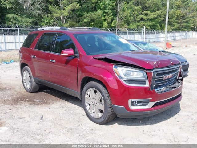 gmc acadia 2017 1gkkrskd2hj136618