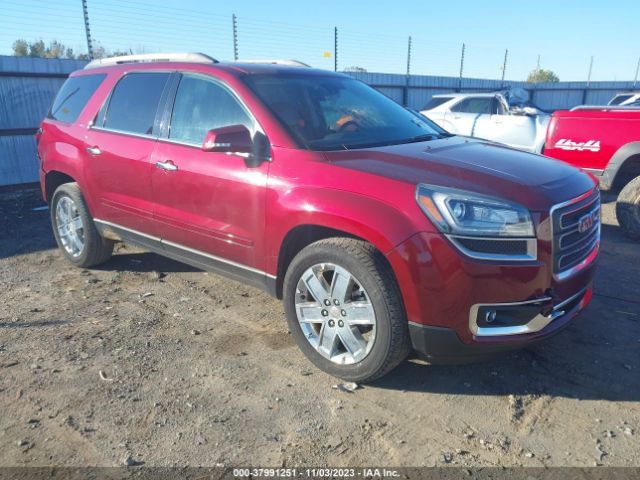 gmc acadia limited 2017 1gkkrskd2hj238355