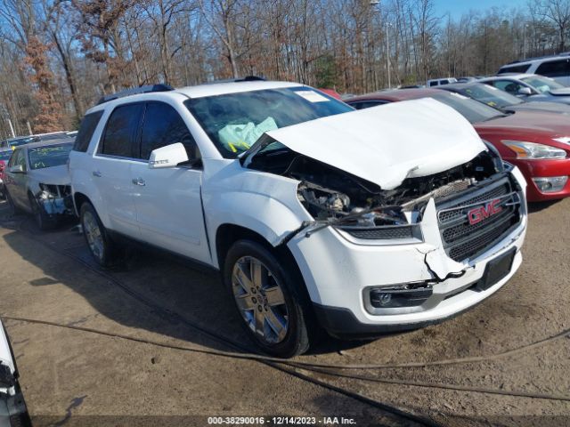 gmc acadia limited 2017 1gkkrskd2hj247203