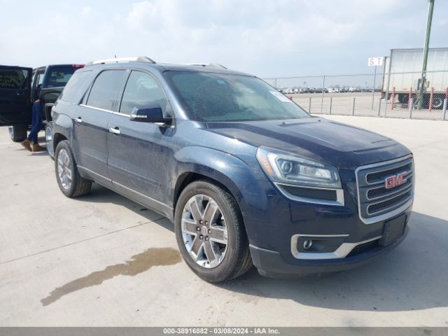 gmc acadia limited 2017 1gkkrskd3hj137860