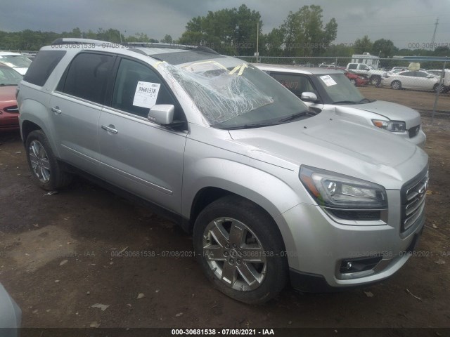 gmc acadia limited 2017 1gkkrskd3hj186850