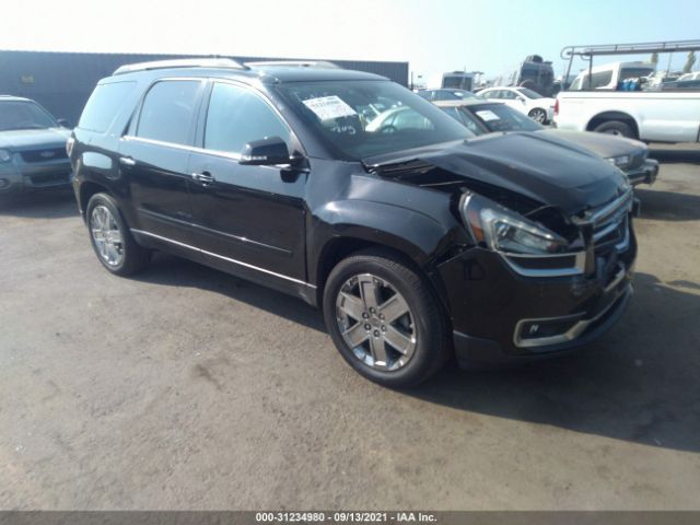 gmc acadia limited 2017 1gkkrskd3hj223590