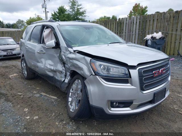 gmc acadia 2017 1gkkrskd3hj235657