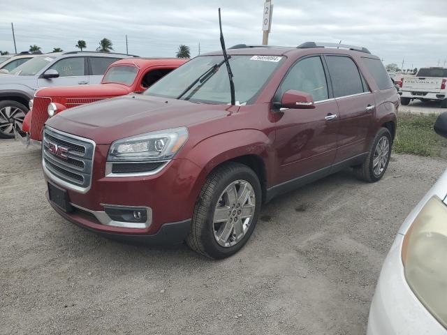 gmc acadia lim 2017 1gkkrskd6hj129610