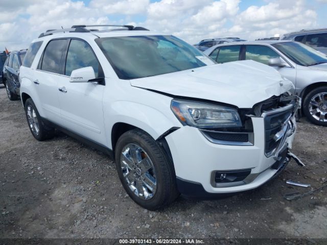 gmc acadia 2017 1gkkrskd6hj181058