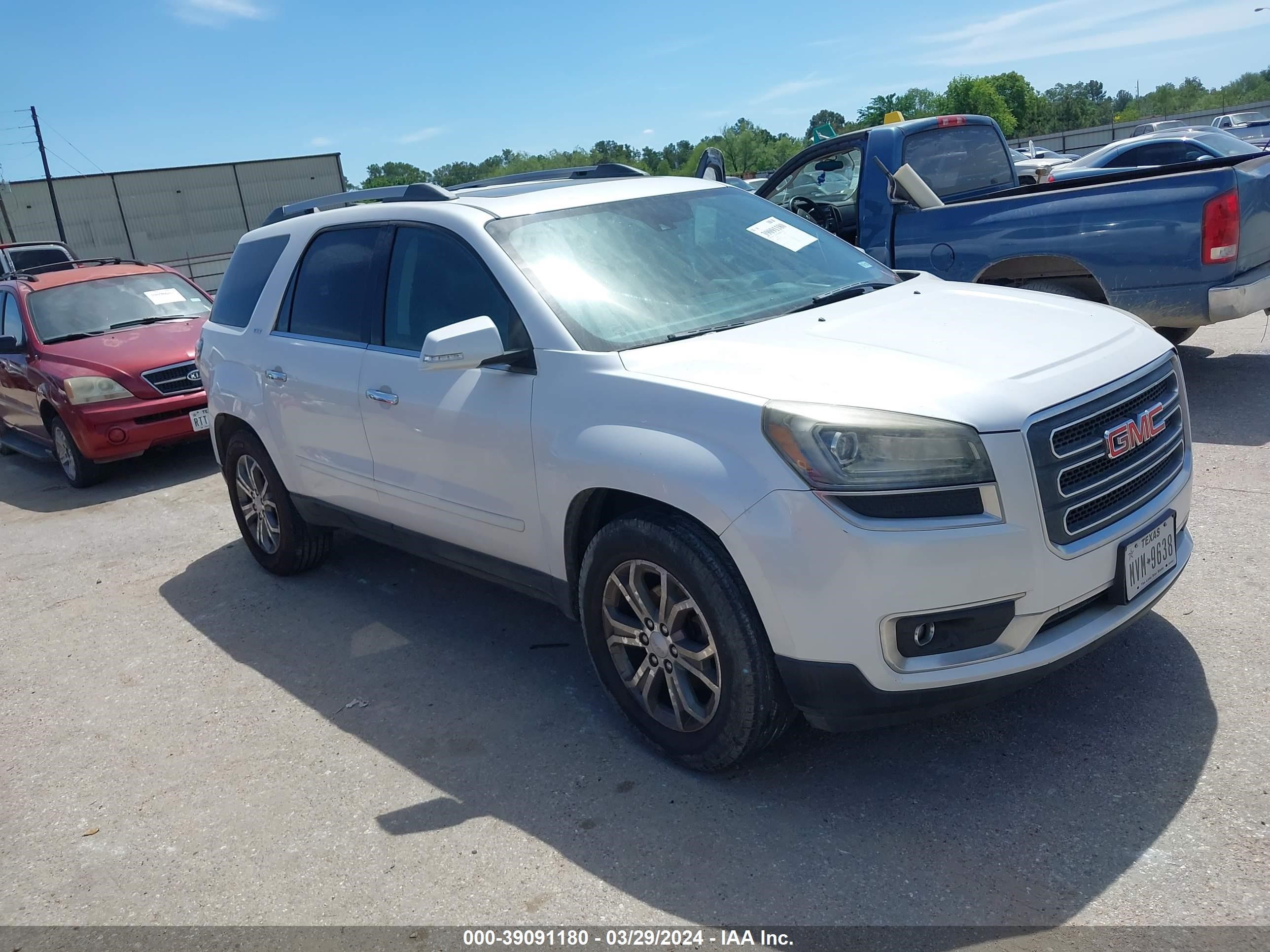 gmc acadia 2016 1gkkrskd9gj140308