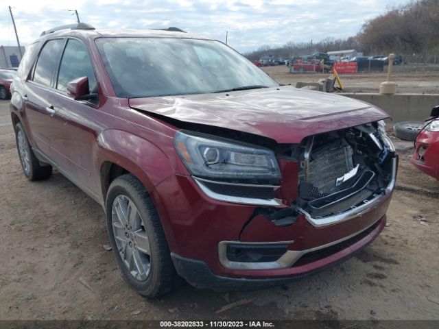 gmc acadia limited 2017 1gkkrskd9hj145896