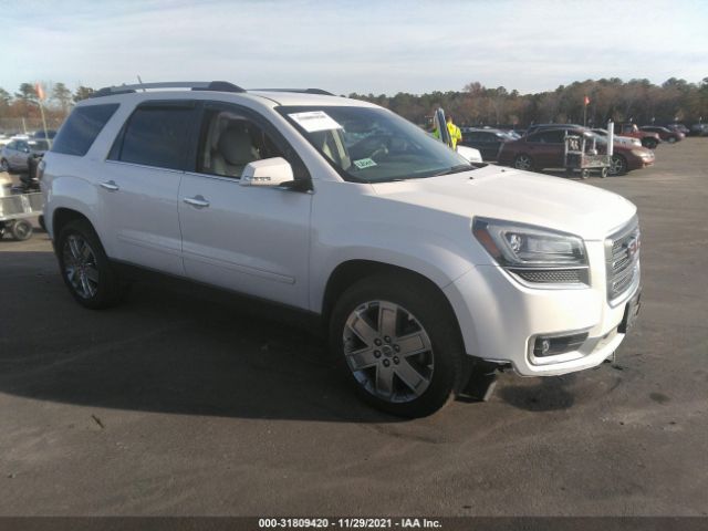 gmc acadia limited 2017 1gkkrskd9hj186271