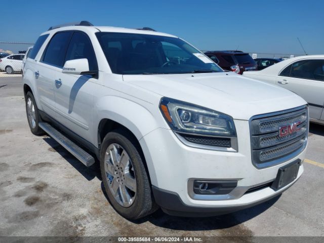 gmc acadia limited 2017 1gkkrskd9hj206650