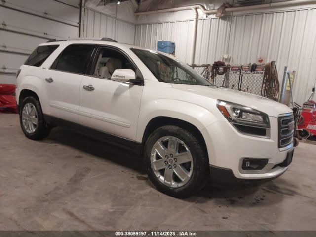 gmc acadia lim 2017 1gkkrskd9hj231368