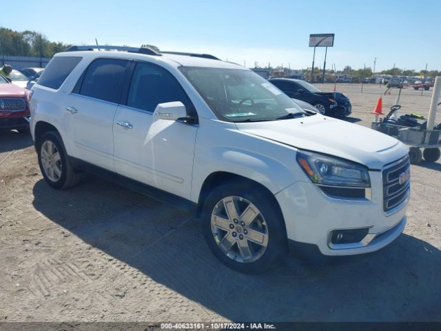 gmc acadia 2017 1gkkrskd9hj254004