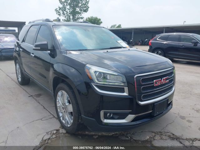 gmc acadia 2017 1gkkrskdxhj210450