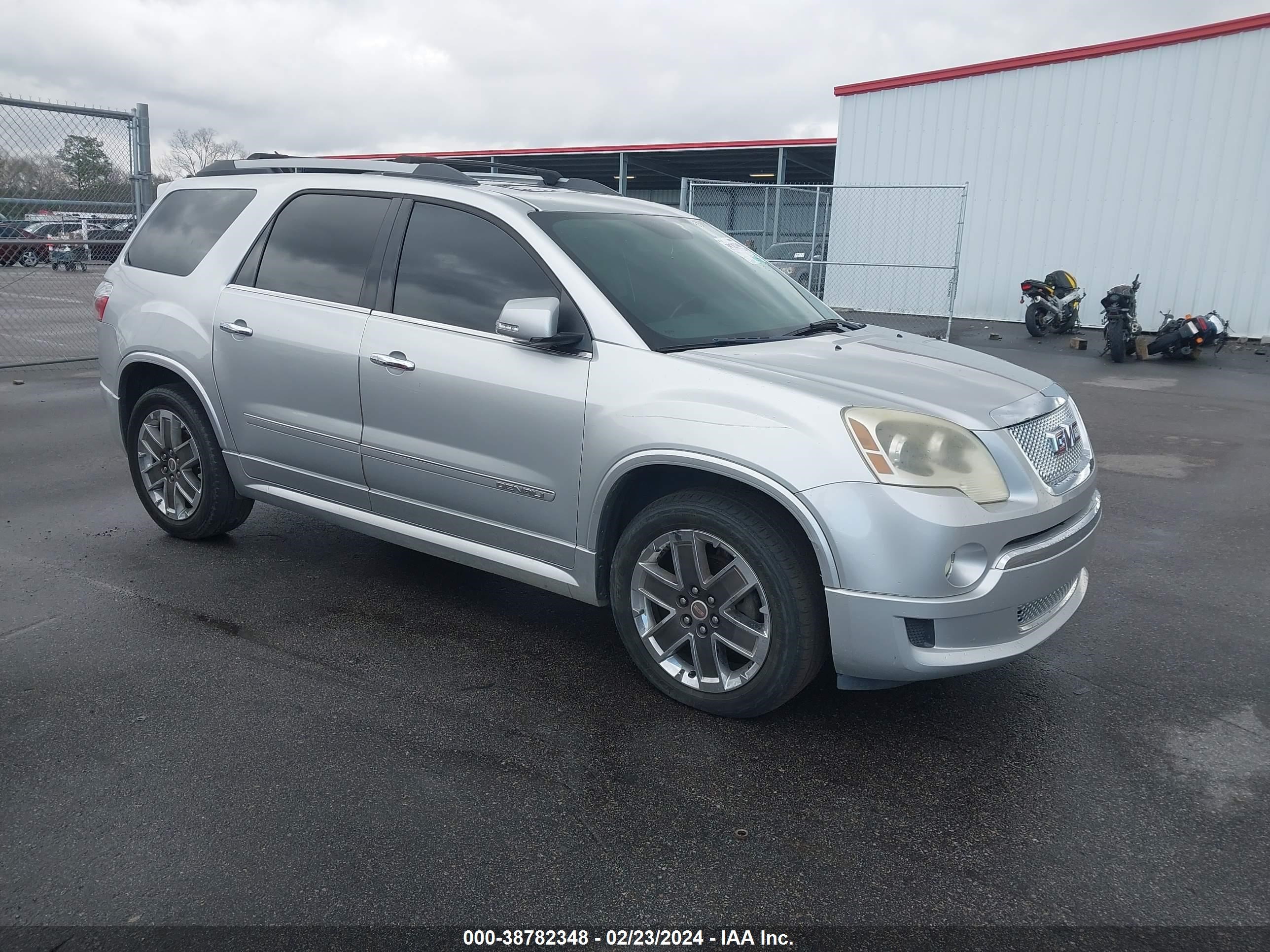 gmc acadia 2012 1gkkrted1cj149922