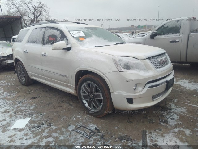 gmc acadia 2011 1gkkrted6bj407494