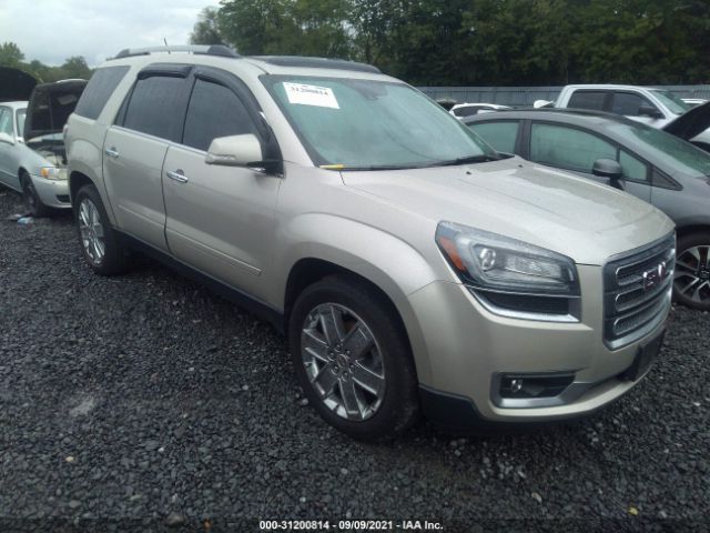 gmc acadia limited 2017 1gkkv5k0xhj129363