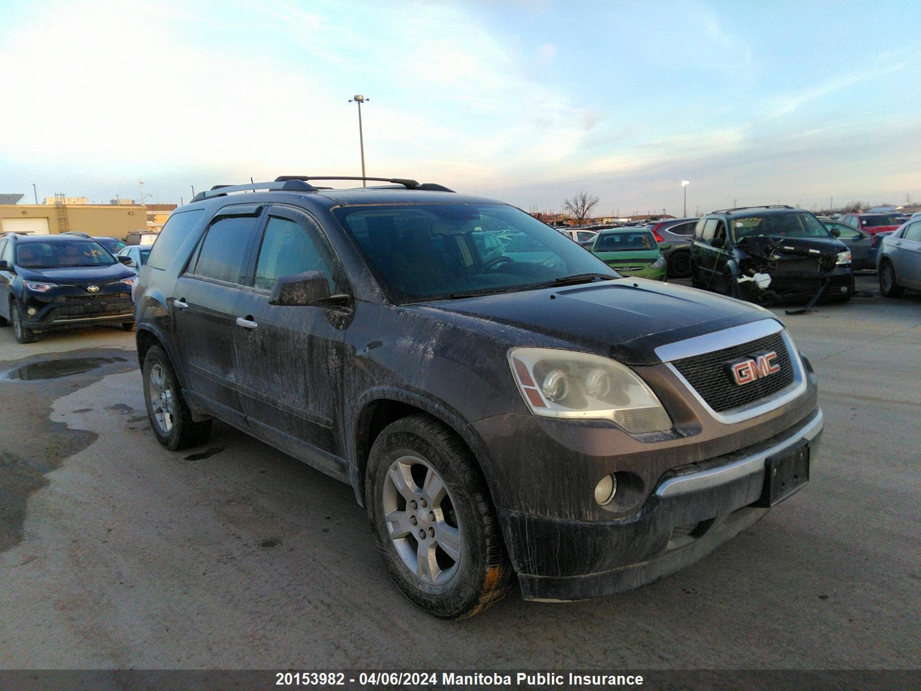 gmc acadia 2012 1gkkvned6cj181904