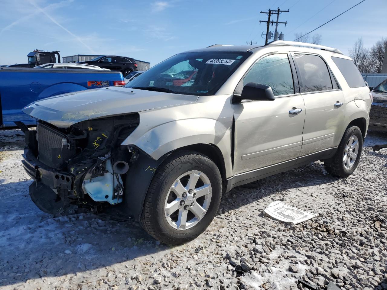 gmc acadia 2015 1gkkvned6fj226411