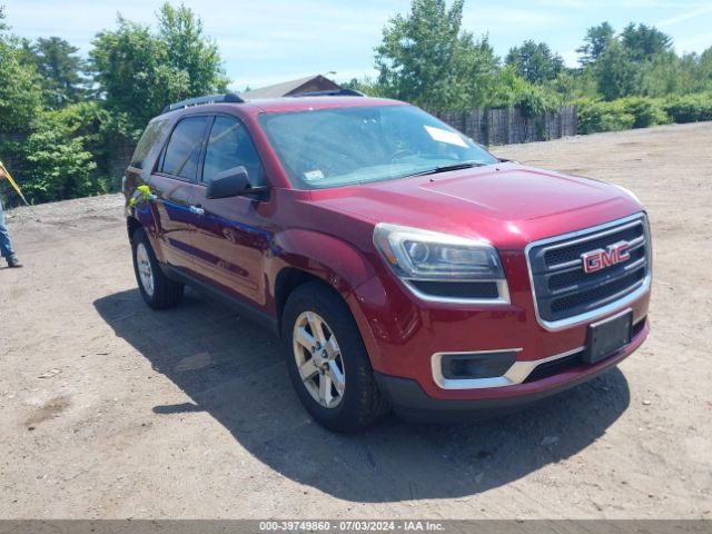 gmc acadia 2015 1gkkvned6fj353580