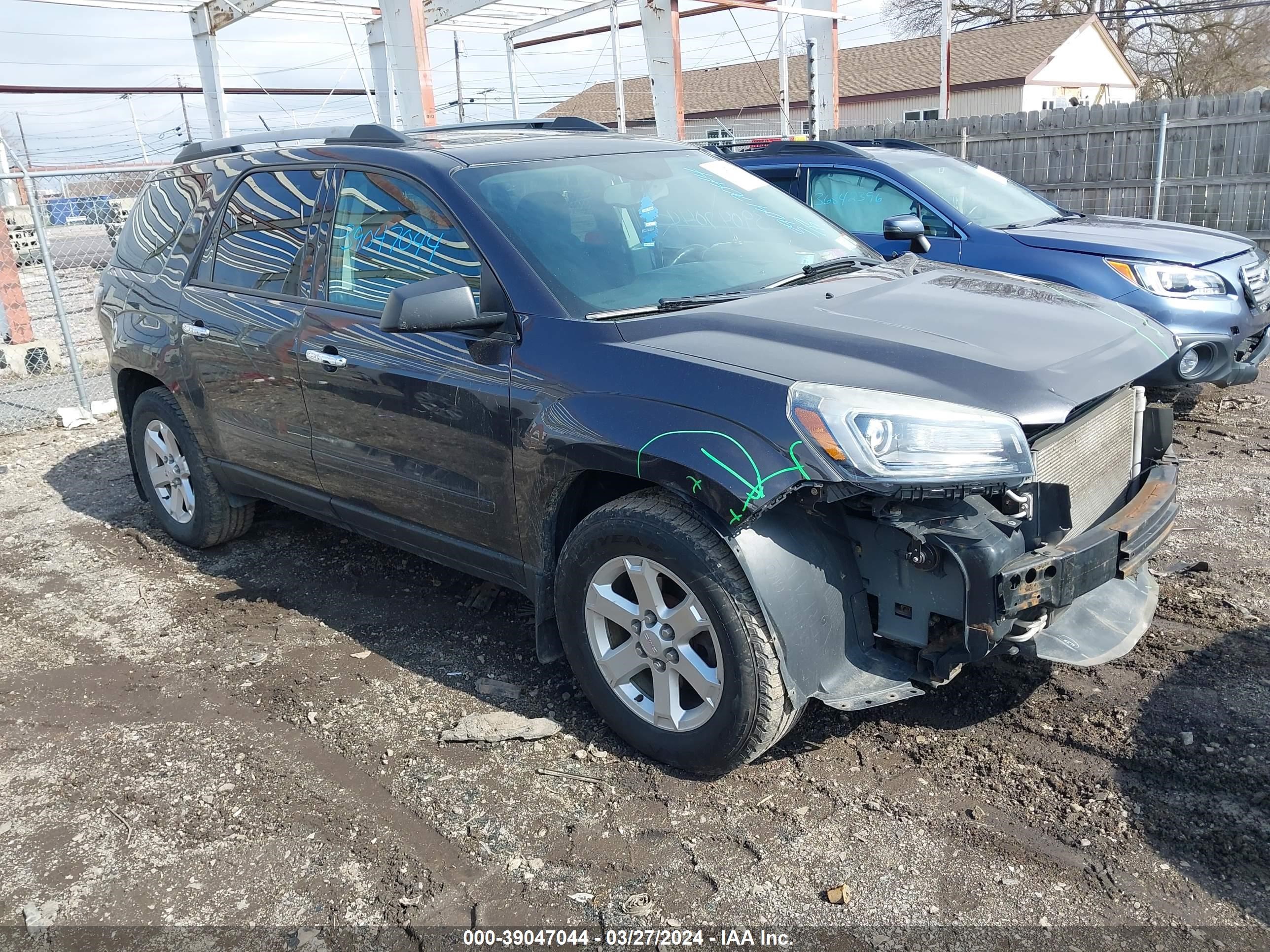 gmc acadia 2015 1gkkvned8fj338515