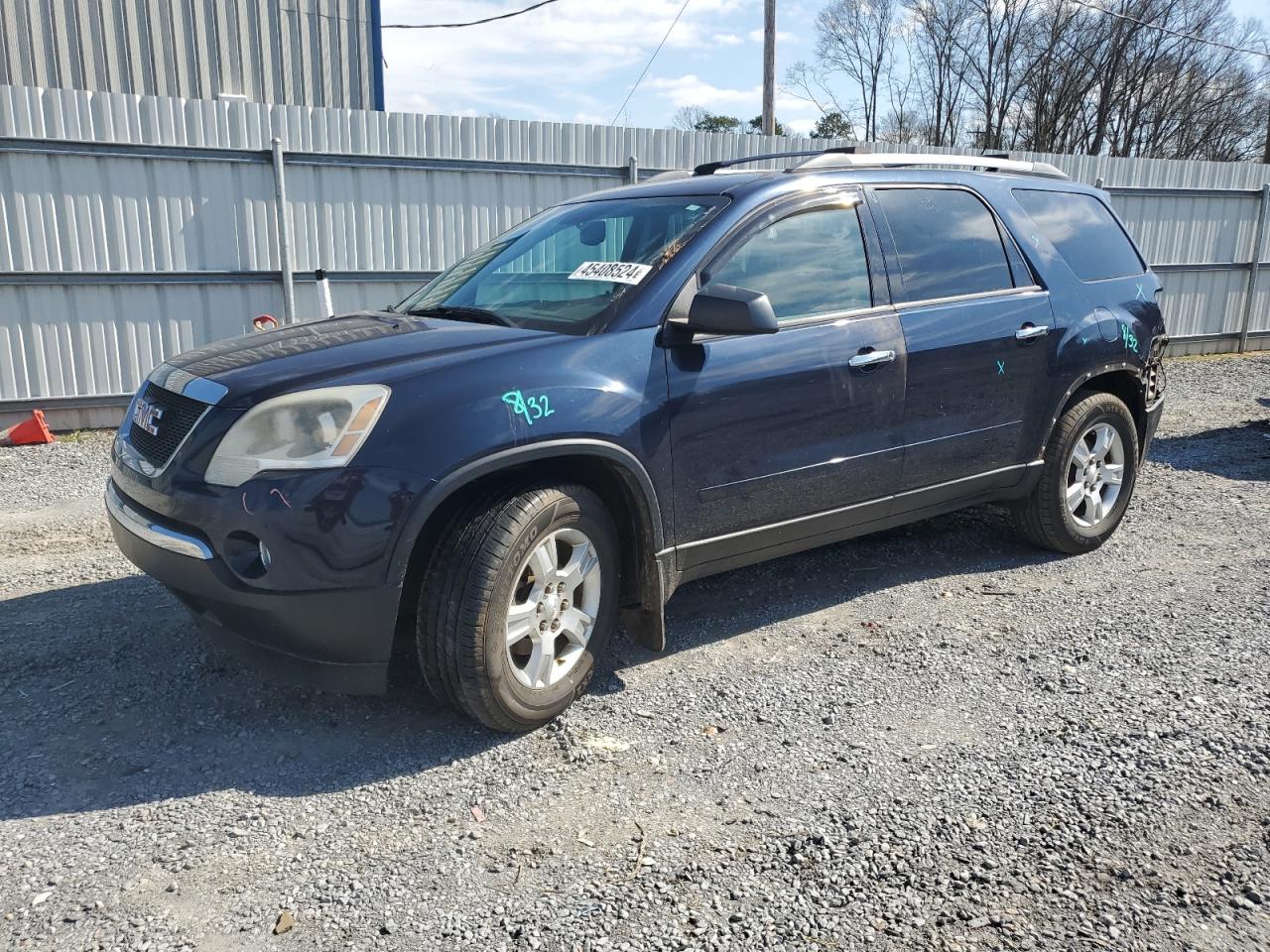 gmc acadia 2012 1gkkvped1cj342266