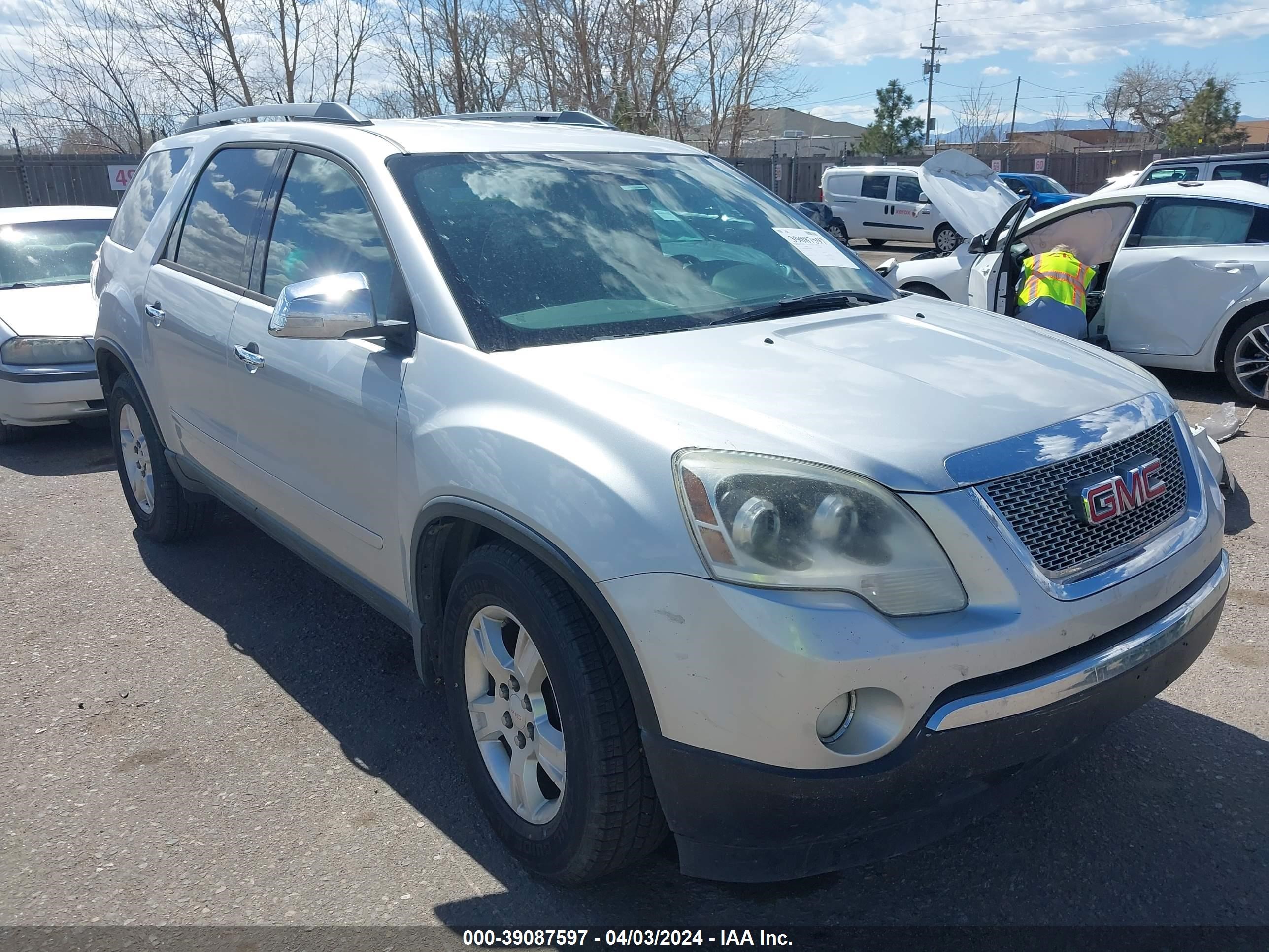 gmc acadia 2012 1gkkvped8cj156918