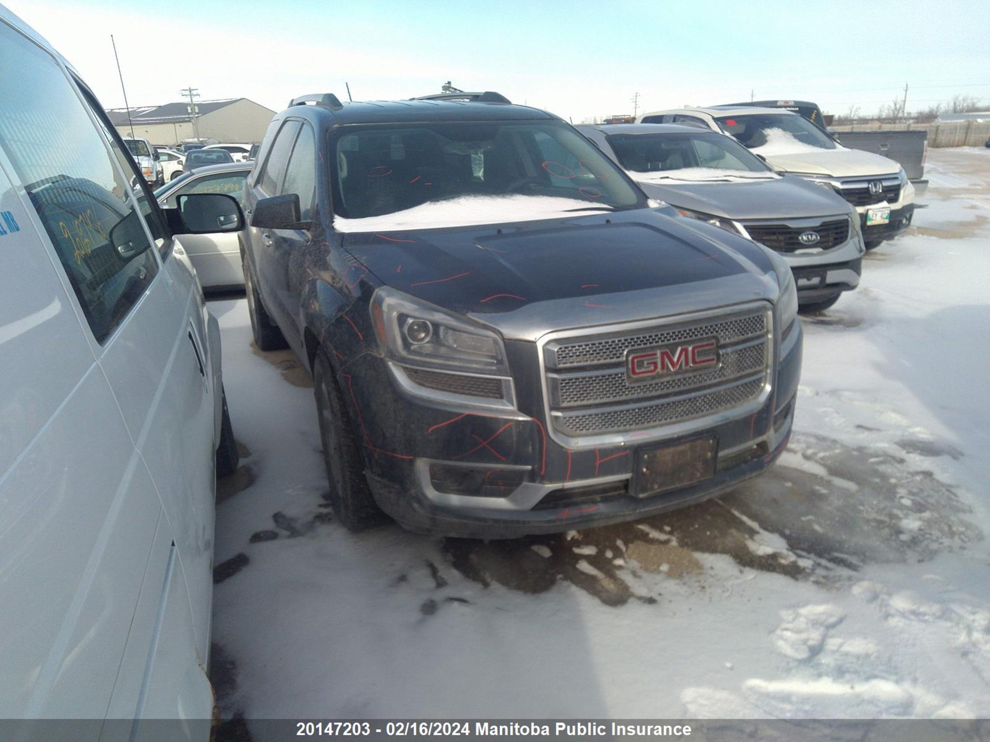 gmc acadia 2014 1gkkvpkd7ej215903