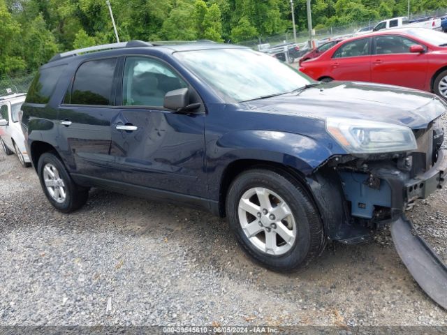 gmc acadia 2015 1gkkvpkdxfj116493