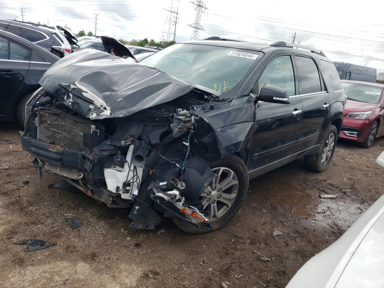 gmc acadia 2015 1gkkvrkd3fj283564