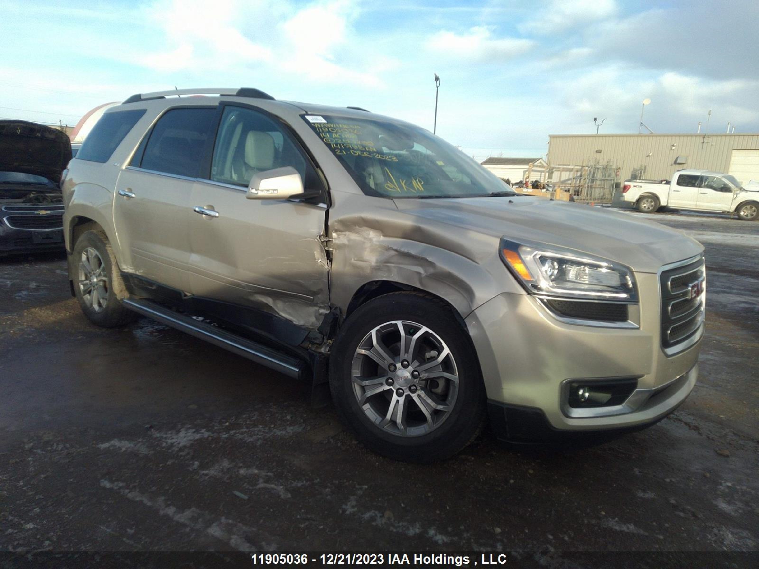 gmc acadia 2014 1gkkvskd0ej250799