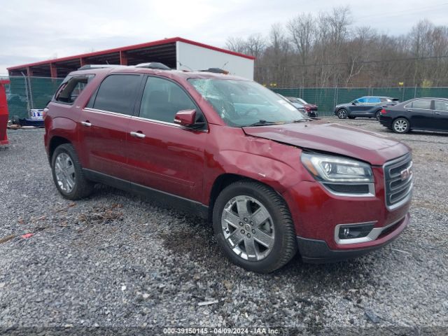 gmc acadia limited 2017 1gkkvskd3hj253099