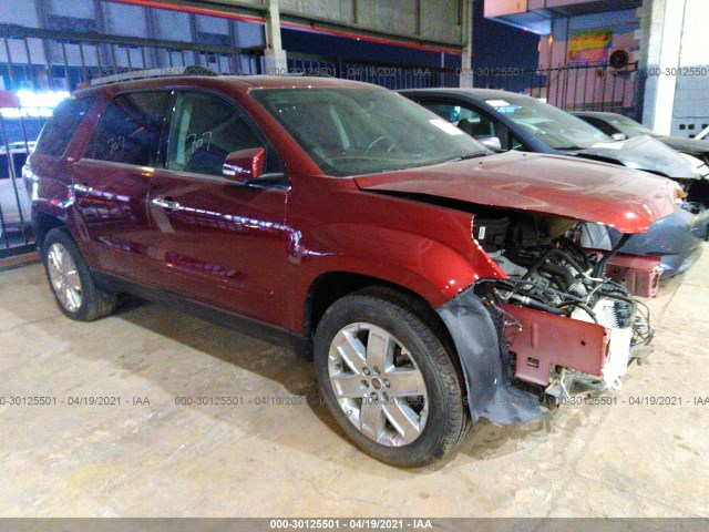 gmc acadia limited 2017 1gkkvskd4hj216899