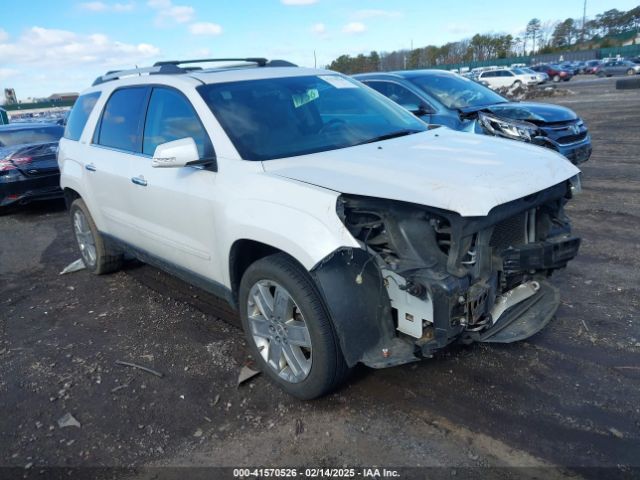 gmc acadia 2017 1gkkvskd5hj279963