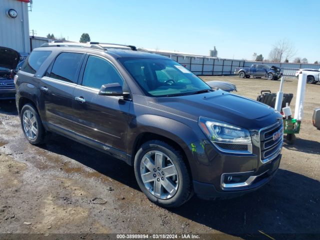 gmc acadia limited 2017 1gkkvskd9hj115812