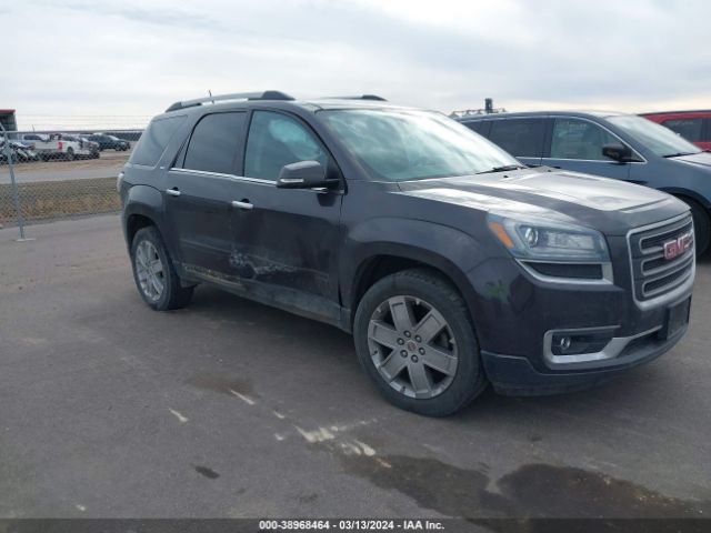 gmc acadia limited 2017 1gkkvskdxhj195587