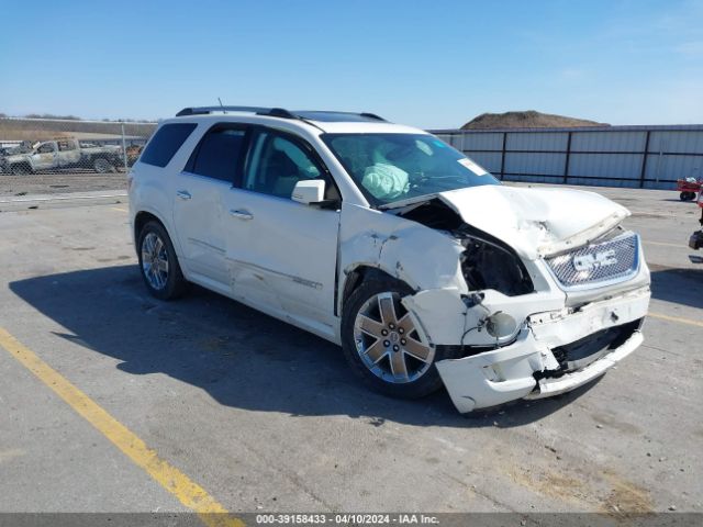 gmc acadia 2011 1gkkvted6bj294187