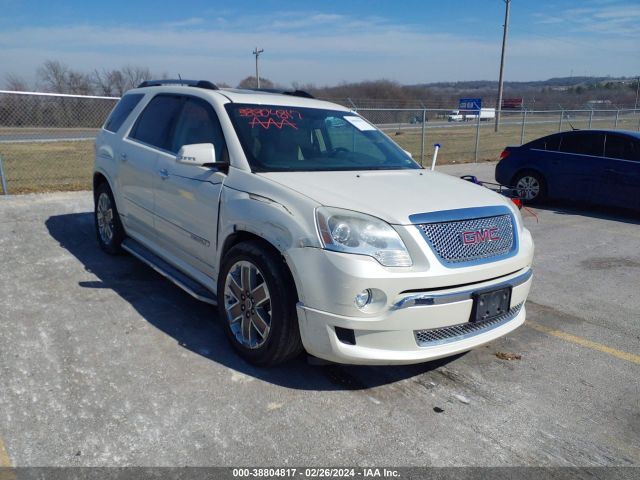 gmc acadia 2012 1gkkvted8cj261192