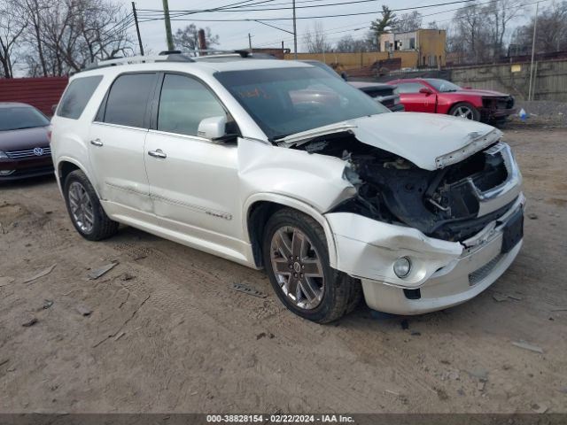 gmc acadia 2012 1gkkvtedxcj126716