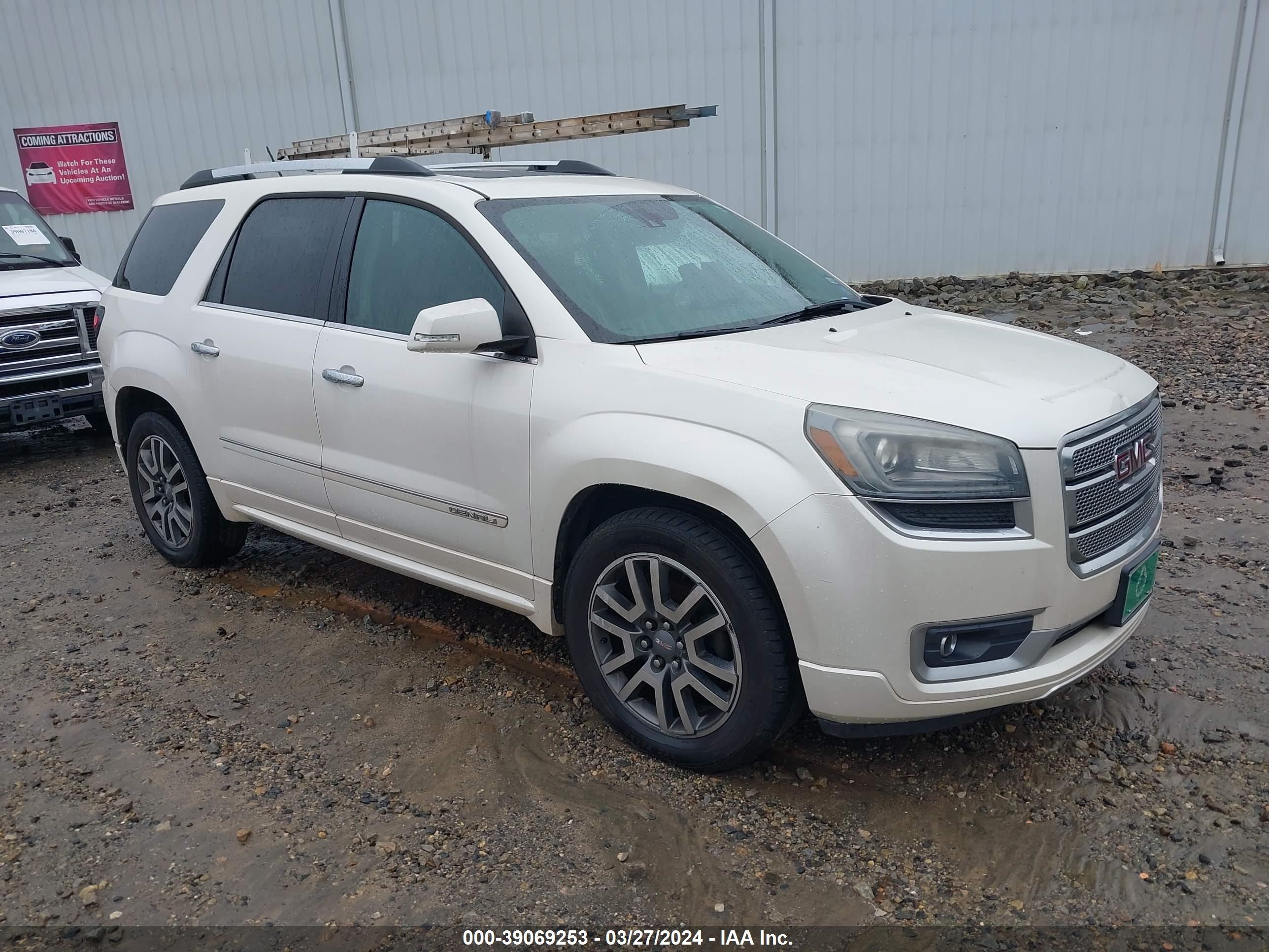 gmc acadia 2014 1gkkvtkd8ej114796