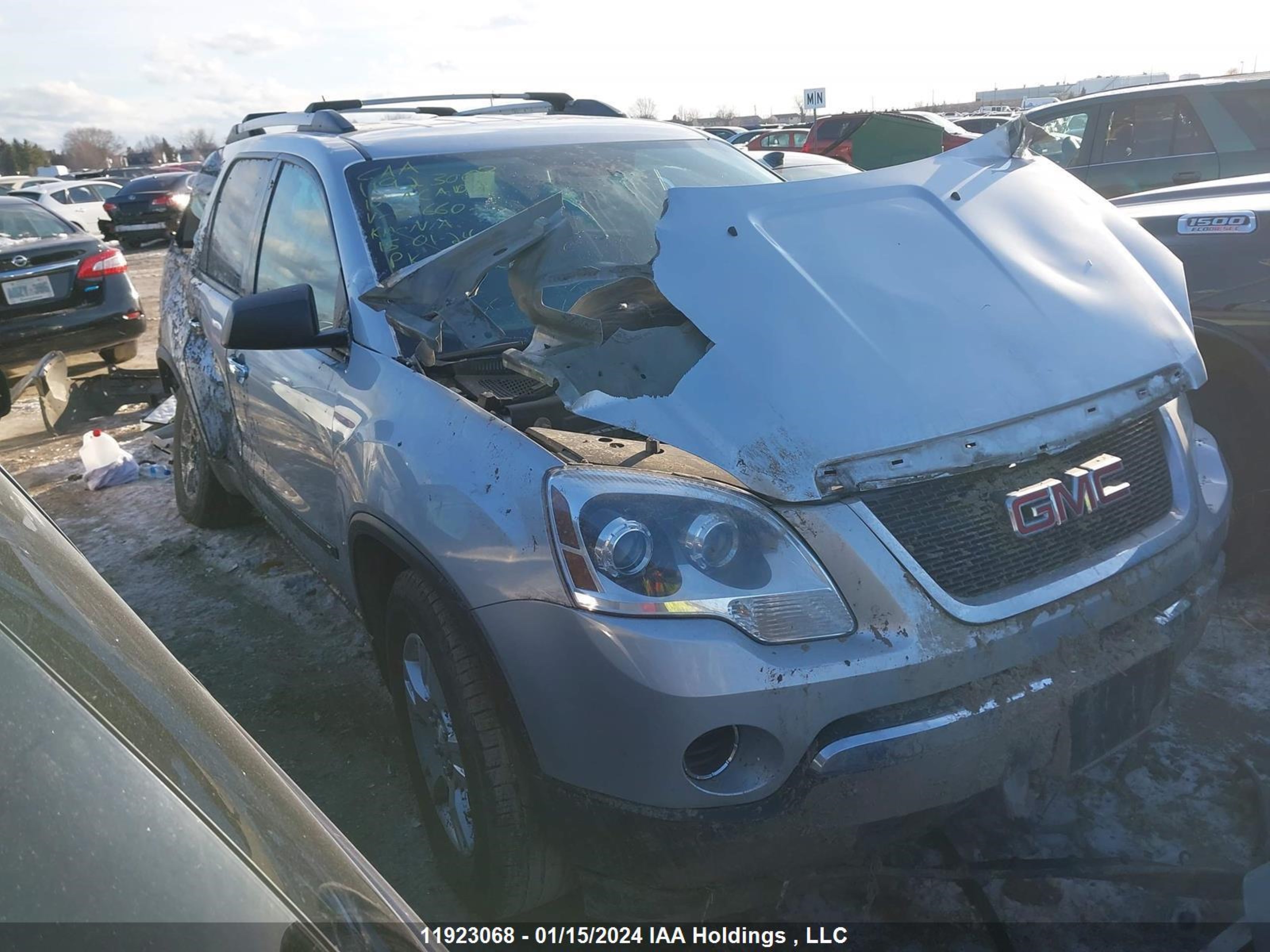 gmc acadia 2010 1gklrked2aj151660