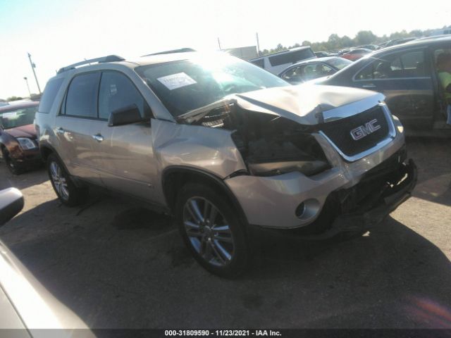 gmc acadia 2010 1gklrked5aj172695