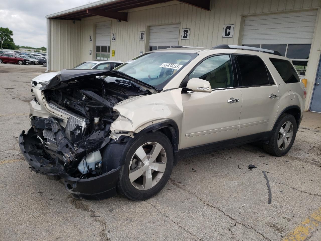 gmc acadia 2010 1gklrmed2aj135549